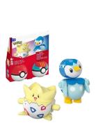 Pokémon Poké Ball 2-Pack Building Toy Kits With 2 Action Figures For K...