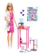 Barbie Career Deluxe Career: Scientist Barbie Patterned