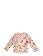 Nor - Uv-Bluse Ls 1-2 År - Ocean Blossom Filibabba Pink