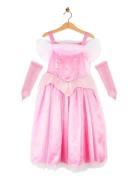 Dress Fairytale Princess W Acc Den Goda Fen Pink