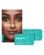 SWATI Cosmetics 1 måneds Kontaktlinser Jade