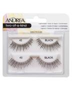Andrea Two-Of-A-Kind Lashes Black 45   2 stk.