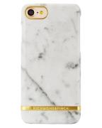 Richmond And Finch Carrera White Marble Glossy iPhone 6/6S/7/8 Cover