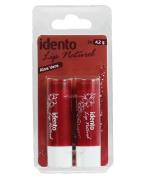 Idento Lip Naturel Aloe Vera Rød 4 g 2 stk.