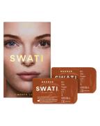 SWATI Cosmetics 1 måneds Kontaktlinser Bronze