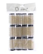 Sibel Metal Rollers Black 28mm Ref. P001336   12 stk.