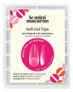 Le Mini Macaron Soft Gel Tips Medium Almond 63 ml