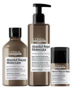 L’Oréal?Professionnel?Absolut?Repair?Molecular?Set 300 ml 3 stk.