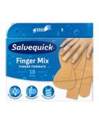 Salvequick Finger Mix   18 stk.