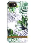 Richmond And Finch White Marble Tropics iPhone 6/6S/7/8 Cover (Stop Be...