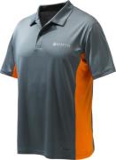 Beretta Unisex Flash Tech Polo Grey Castlerock