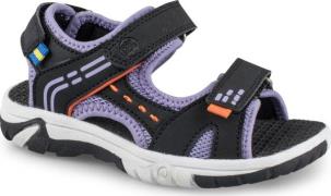 Kids' Went Sandal Black/Purple