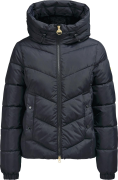 Barbour Women's B Intl Long Boston Quilted Jacket Black
