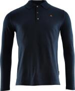 Aclima Men's LeisureWool Pique Shirt Long Sleeve Navy Blazer