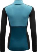 Women's Lauparen Merino 190 Zip Neck MOON/INK/FLOOD