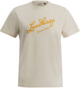 Lundhags Men's Järpen Logo T-Shirt Chalk White