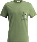Lundhags Men's Järpen Printed T-Shirt Birch Green