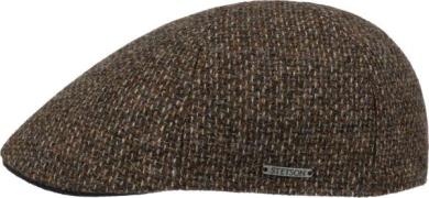 Stetson Texas Classic Wool Flat Cap Brown Mix