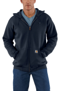 Carhartt Men's Zip Hooded Sweatshirt New Navy