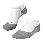 Falke RU4 Invisible Women's Running No Show Socks White-mix