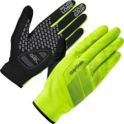 Ride Hi-Vis Windproof Midseason Glove Yellow Hi-vis