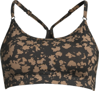 Women's Strappy Sports Bra Cosmic Brown