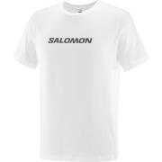 Salomon Men's Salomon Logo Performance Tee White