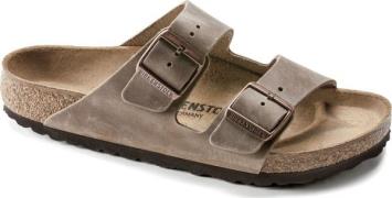 Birkenstock Unisex Arizona Oiled Leather Regular Tabacco Brown