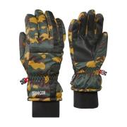 Kombi Juniors' Tucker Gloves Green Camo