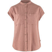 Fjällräven Women's Övik Hemp Shirt Short Sleeve Dusty Rose