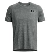 Under Armour Men's UA Tech Textured Short Sleeve Castlerock/Black