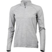 Lundhags Women's Gimmer Merino Light 1/2 Zip Light Grey