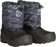 Didriksons Kids' Lumi Boots Grundsund Reflective Navy