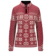 Dale of Norway Women's Peace Sweater Redrose Offwhite