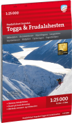 Calazo förlag Høyfjellskart Sogndal: Togga og Frudalshesten 1:25.000 N...