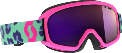 Scott Juniors' Witty Chrome Goggle Mint Green-Neon Pink/Enhancer Purpl...