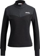 Swix Women's Dynamic Midlayer Half Zip Black/Phantom