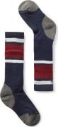 Smartwool Kids' Wintersport Full Cushion Stripe OTC Socks Deep Navy