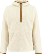 Ulvang Unisex Re Orbit Hooded Half Zip Wool Pile Off White