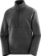 Salomon Women's Chroma Fleece Half Zip Deep Black