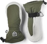 Hestra Women's Heli Ski Female Mitt Olive/Offwhite