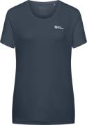 Jack Wolfskin Women's Tech Tee Midnight Sky