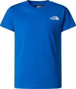 The North Face Boys' Redbox Short Sleeve T-Shirt Hero Blue/Estate Blue