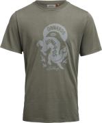 Lundhags Men's Järpen Printed T-Shirt Aloe Green
