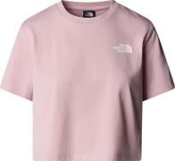 The North Face Women's Cropped Simple Dome T-Shirt Metal Pink