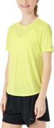 Saucony Women's Stopwatch Short Sleeve Sunny Lime Heather