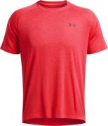 Under Armour Men's UA Tech Textured Short Sleeve Racer Red