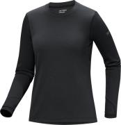 Arc'teryx Women's Taema Thermal Crew Longsleeve Black Heather