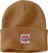 Carhartt Women's Knit Heart Patch Beanie Carhartt® Brown