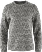 Fjällräven Women's Snow Round Neck Sweater Grey